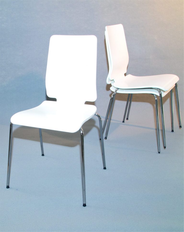 3 Stuhl Gilly Holzsitz